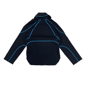 SAUL NASH - TOPS - SS24 - BLACK/ TURQUOISE